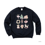 Watercolor Nutcracker - BASIC Fleece Little Mama Shirt Shop LLC
