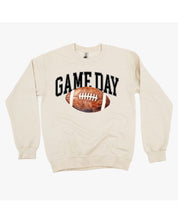 Watercolor Football - Game Day - BASIC Fleece Little Mama Shirt Shop LLC