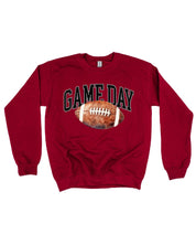 Watercolor Football - Game Day - BASIC Fleece Little Mama Shirt Shop LLC