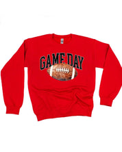 Watercolor Football - Game Day - BASIC Fleece Little Mama Shirt Shop LLC