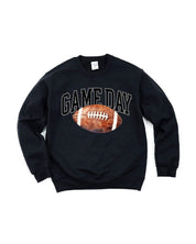 Watercolor Football - Game Day - BASIC Fleece Little Mama Shirt Shop LLC