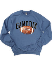 Watercolor Football - Game Day - BASIC Fleece Little Mama Shirt Shop LLC