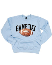 Watercolor Football - Game Day - BASIC Fleece Little Mama Shirt Shop LLC
