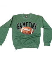 Watercolor Football - Game Day - BASIC Fleece Little Mama Shirt Shop LLC