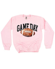 Watercolor Football - Game Day - BASIC Fleece Little Mama Shirt Shop LLC