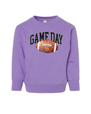 Watercolor Football - Game Day - Child Sweater Little Mama Shirt Shop