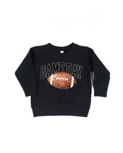 Watercolor Football - Game Day - Child Sweater Little Mama Shirt Shop