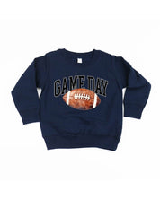 Watercolor Football - Game Day - Child Sweater Little Mama Shirt Shop