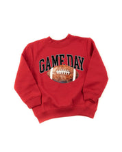 Watercolor Football - Game Day - Child Sweater Little Mama Shirt Shop