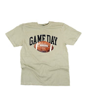 Watercolor Football - Game Day - Comfort Colors Tee Little Mama Shirt Shop