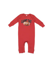 Watercolor Football Game Day - Baby Sleeper Little Mama Shirt Shop