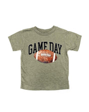Watercolor Football - Game Day - Child Tee Little Mama Shirt Shop