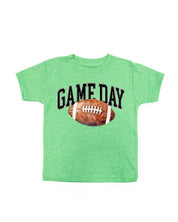 Watercolor Football - Game Day - Child Tee Little Mama Shirt Shop
