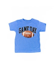 Watercolor Football - Game Day - Child Tee Little Mama Shirt Shop