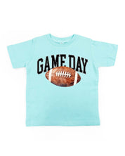 Watercolor Football - Game Day - Child Tee Little Mama Shirt Shop