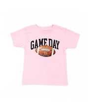 Watercolor Football - Game Day - Child Tee Little Mama Shirt Shop