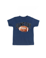 Watercolor Football - Game Day - Child Tee Little Mama Shirt Shop