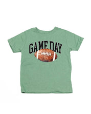 Watercolor Football - Game Day - Child Tee Little Mama Shirt Shop