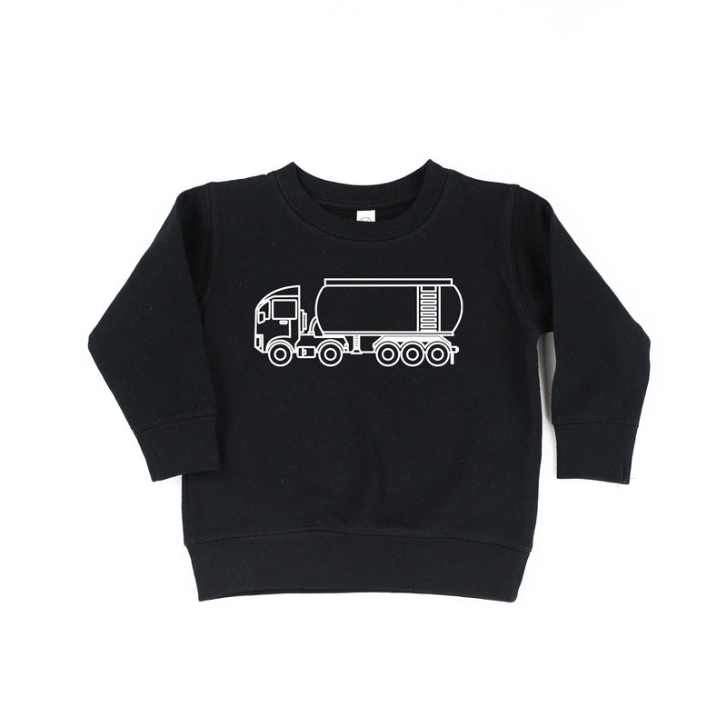 WATER TRUCK - Minimalist Design - Child Sweater