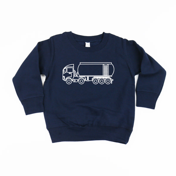 WATER TRUCK - Minimalist Design - Child Sweater