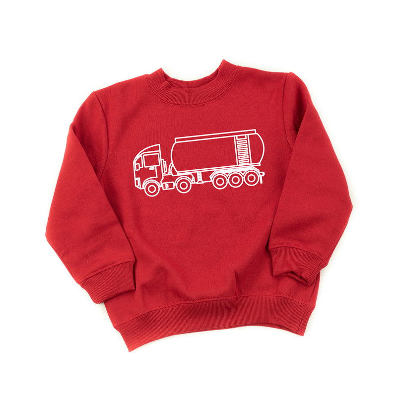 WATER TRUCK - Minimalist Design - Child Sweater