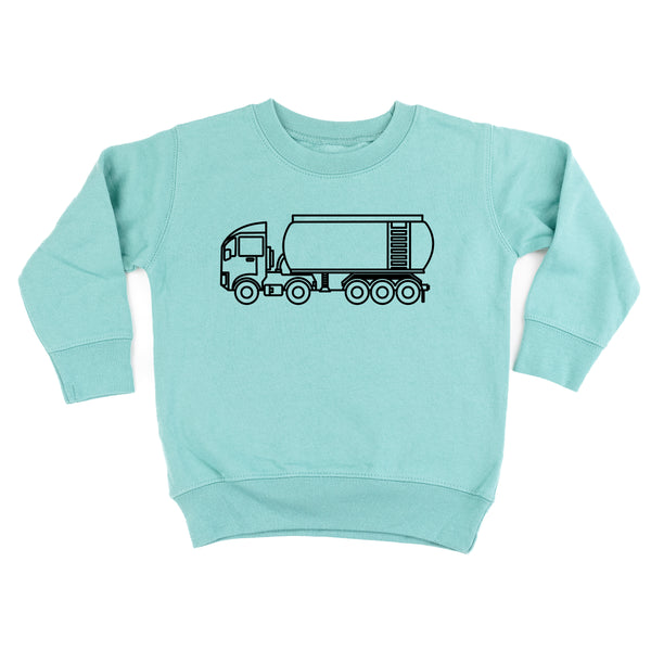 WATER TRUCK - Minimalist Design - Child Sweater