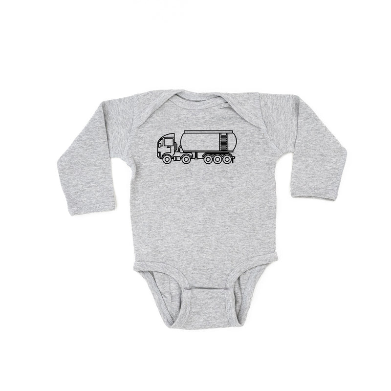 WATER TRUCK - Minimalist Design - Long Sleeve Child Shirt