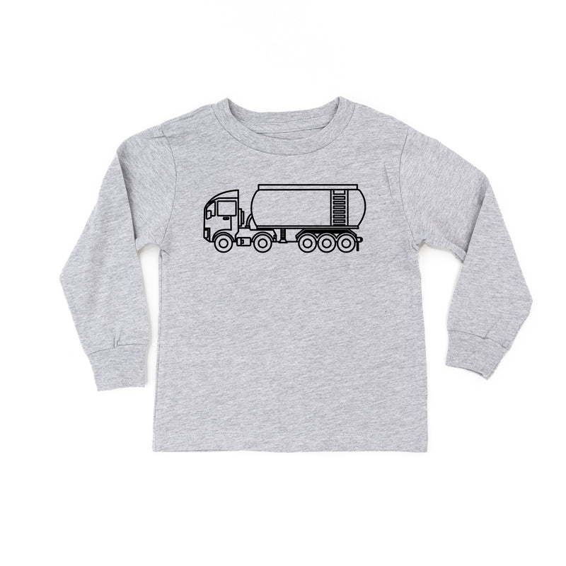 WATER TRUCK - Minimalist Design - Long Sleeve Child Shirt