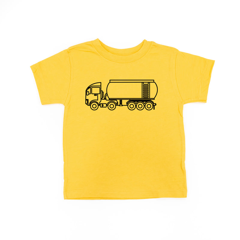 WATER TRUCK - Minimalist Design - Short Sleeve Child Shirt