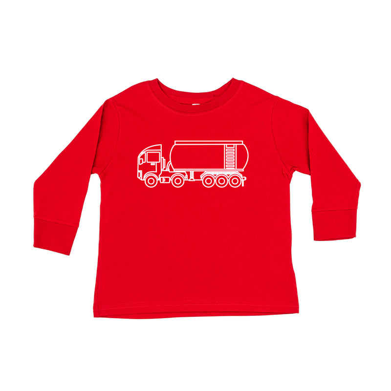 WATER TRUCK - Minimalist Design - Long Sleeve Child Shirt