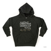 We Could Leave The Christmas Lights Up Til January - Child HOODIE Little Mama Shirt Shop LLC