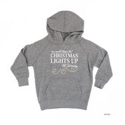 We Could Leave The Christmas Lights Up Til January - Child HOODIE Little Mama Shirt Shop LLC