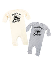 We Ride at Dawn - (Choose Your Mower) - Baby Sleeper Little Mama Shirt Shop