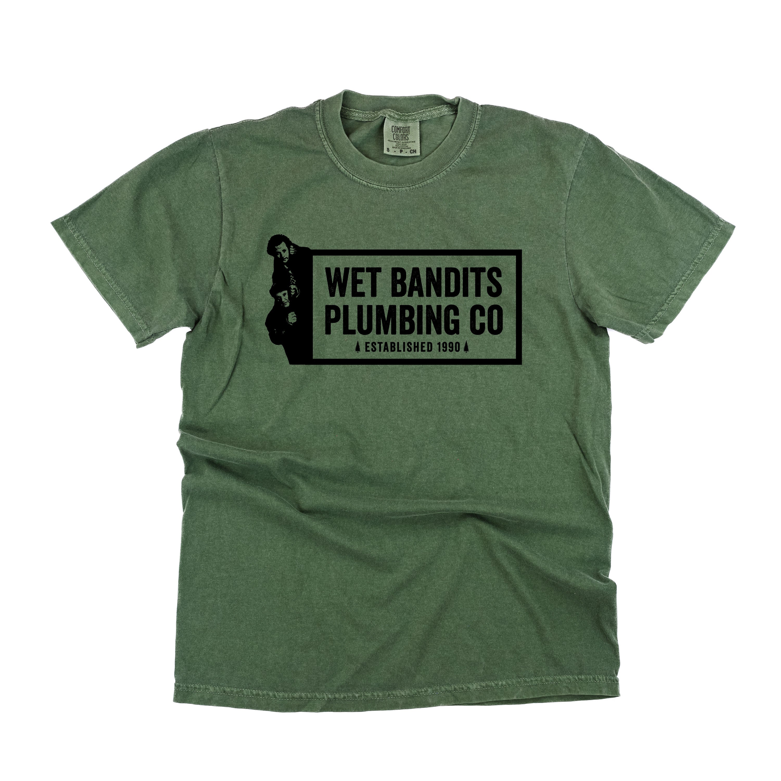 Wet Bandits Plumbing Co. - Comfort Colors Tee Little Mama Shirt Shop