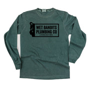 Wet Bandits Plumbing Co. - LONG SLEEVE Comfort Colors Tee Little Mama Shirt Shop