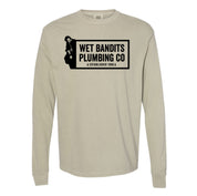 Wet Bandits Plumbing Co. - LONG SLEEVE Comfort Colors Tee Little Mama Shirt Shop