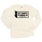 Wet Bandits Plumbing Co. - LONG SLEEVE Comfort Colors Tee Little Mama Shirt Shop