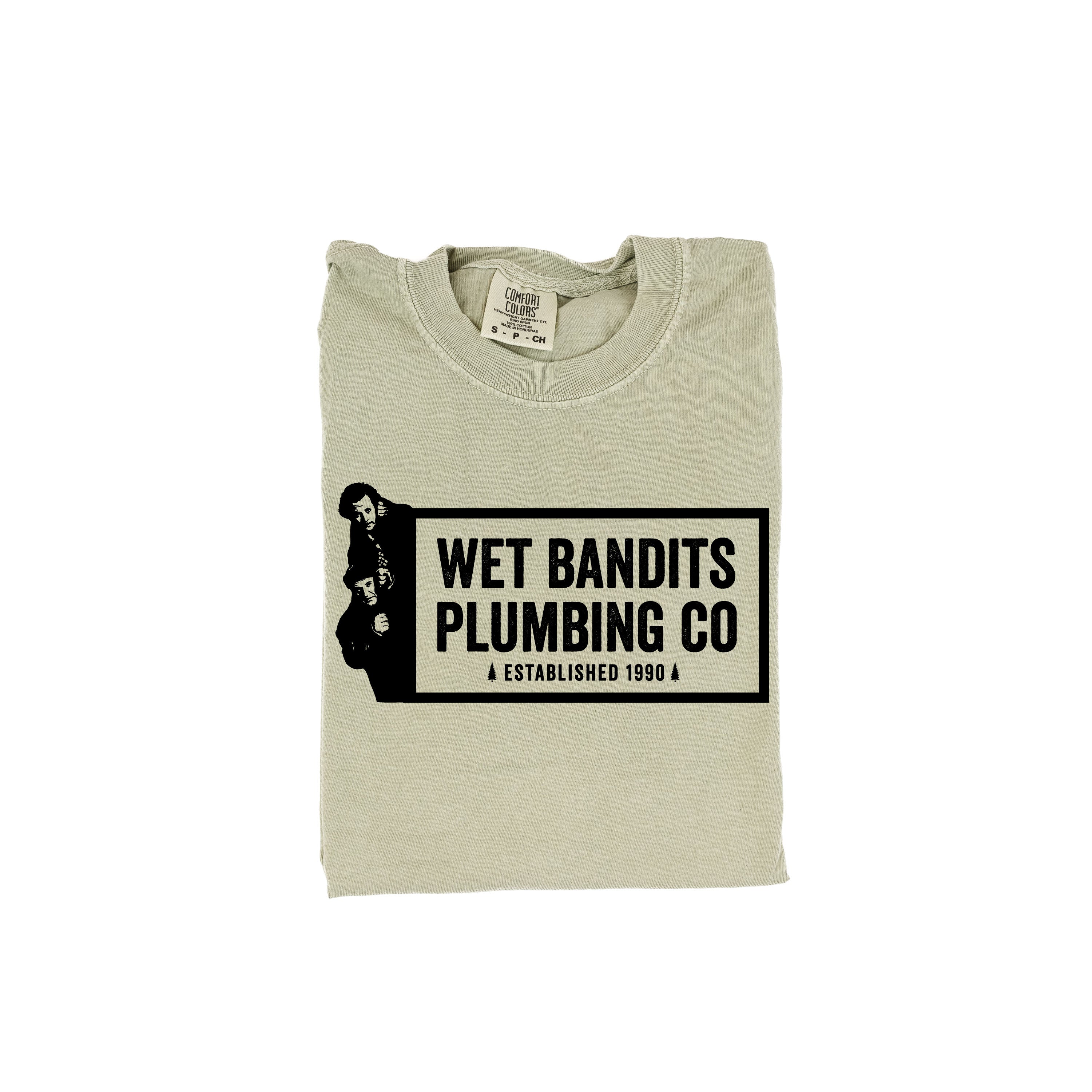 Wet Bandits Plumbing Co. - Comfort Colors Tee Little Mama Shirt Shop