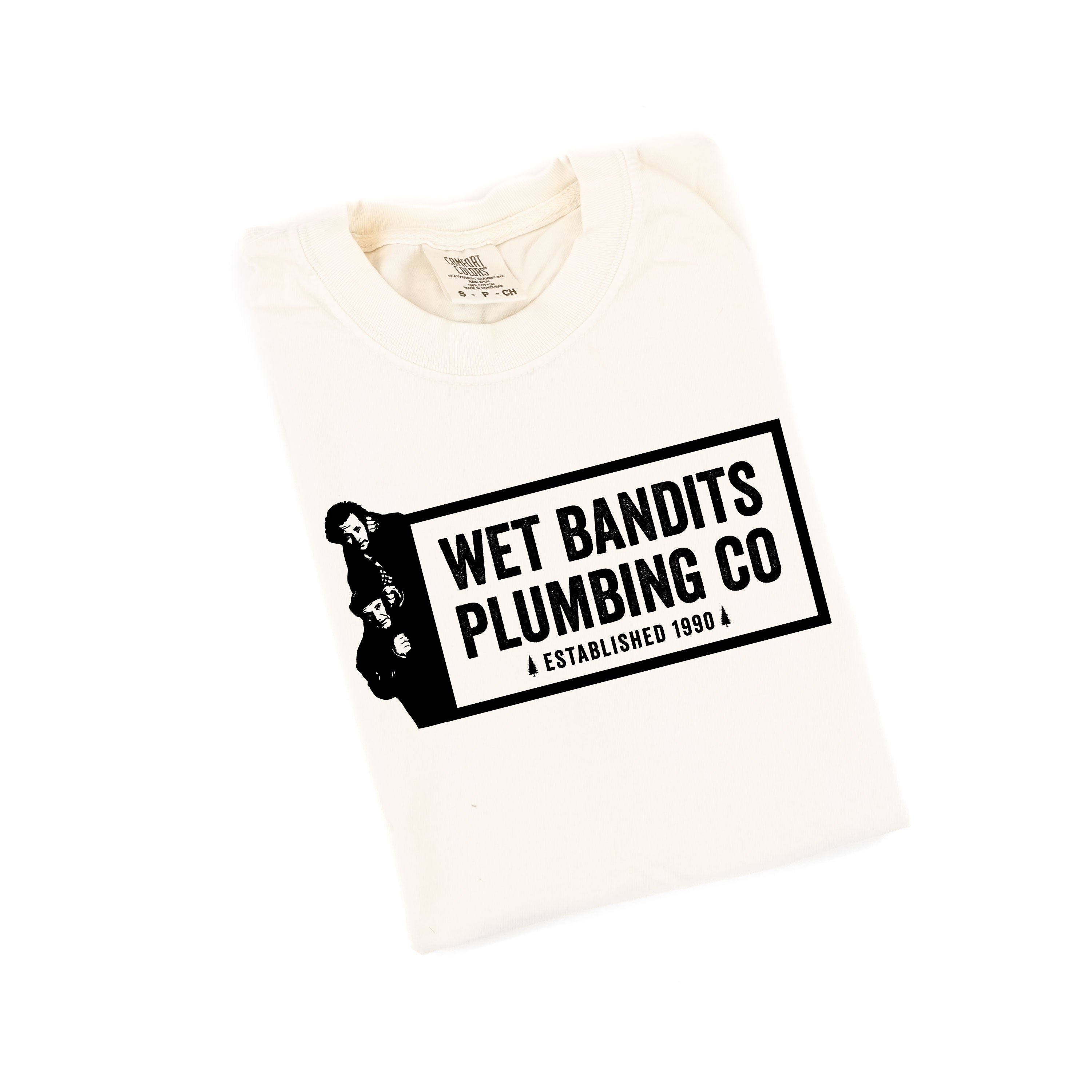 Wet Bandits Plumbing Co. - Comfort Colors Tee Little Mama Shirt Shop