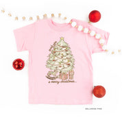 Wish You A Merry Christmas - Child Tee Little Mama Shirt Shop