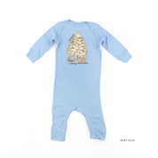 Wish You A Merry Christmas - Baby Sleeper Little Mama Shirt Shop