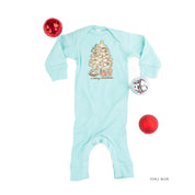 Wish You A Merry Christmas - Baby Sleeper Little Mama Shirt Shop