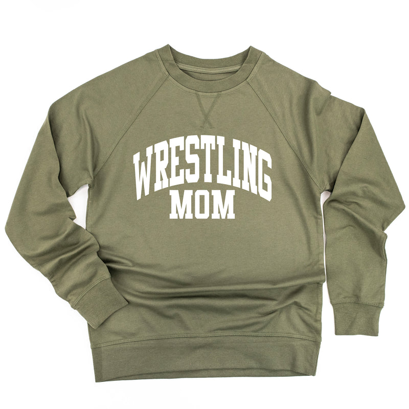 Varsity Style - WRESTLING MOM - Lightweight Pullover Sweater