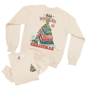 All Booked For Christmas - Basic Fleece Little Mama Shirt Shop LLC