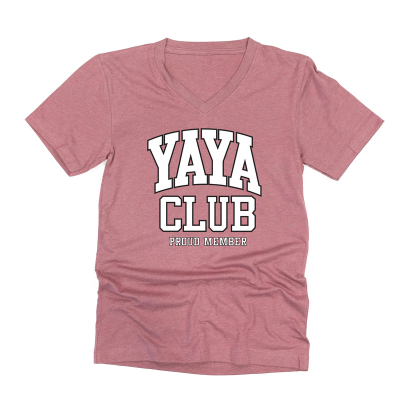 Varsity Style - YAYA Club - Proud Member - Unisex Tee