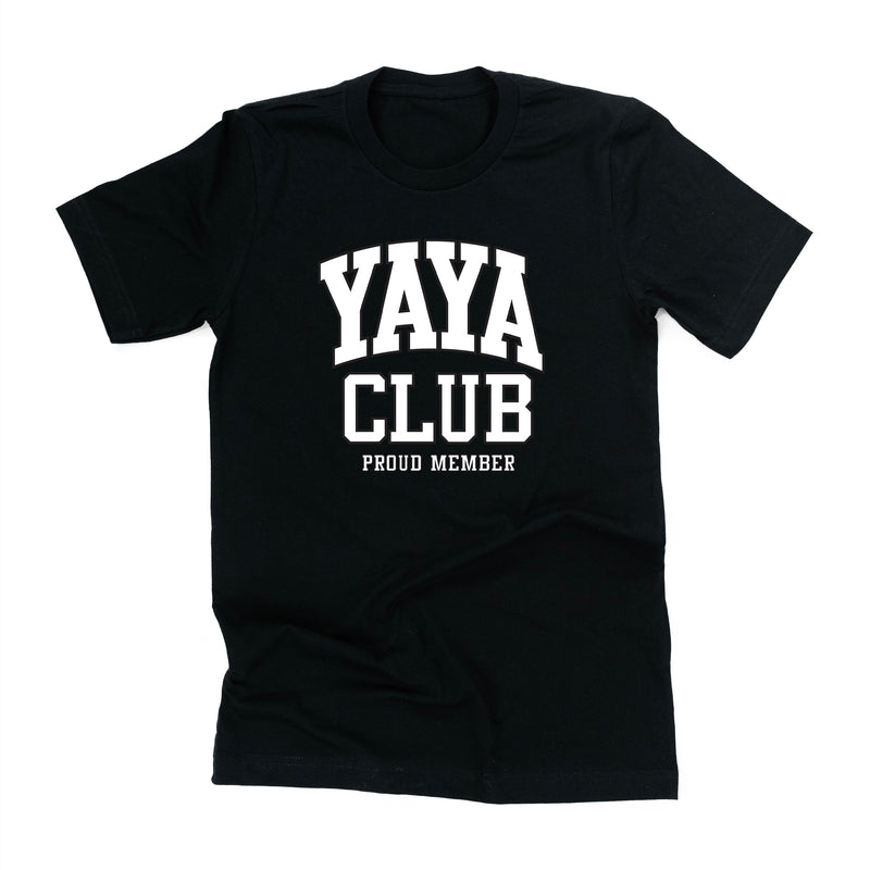 Varsity Style - YAYA Club - Proud Member - Unisex Tee