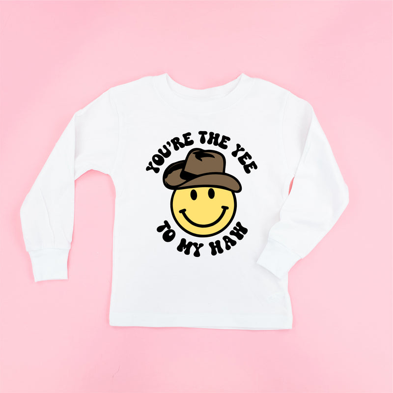 LMSS® X RILEY LASTER - You're the Yee to My Haw Smiley Cowboy - Long Sleeve Child Shirt