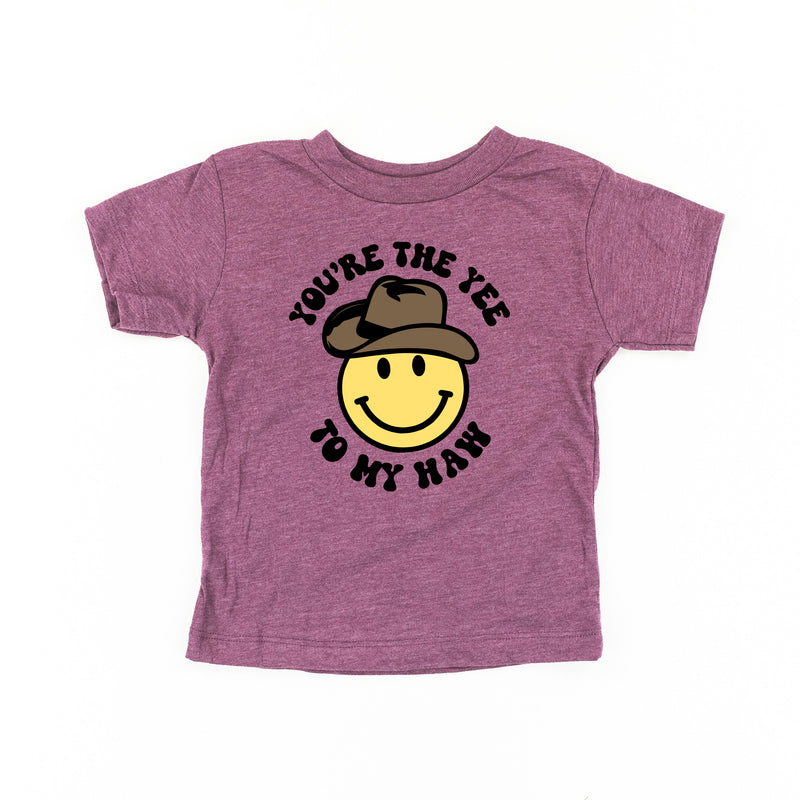 LMSS® X RILEY LASTER - You're the Yee to My Haw Smiley Cowboy - Short Sleeve Child Tee