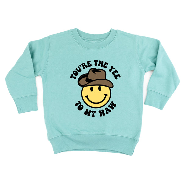 LMSS® X RILEY LASTER - You're the Yee to My Haw Smiley Cowboy - Child Sweater