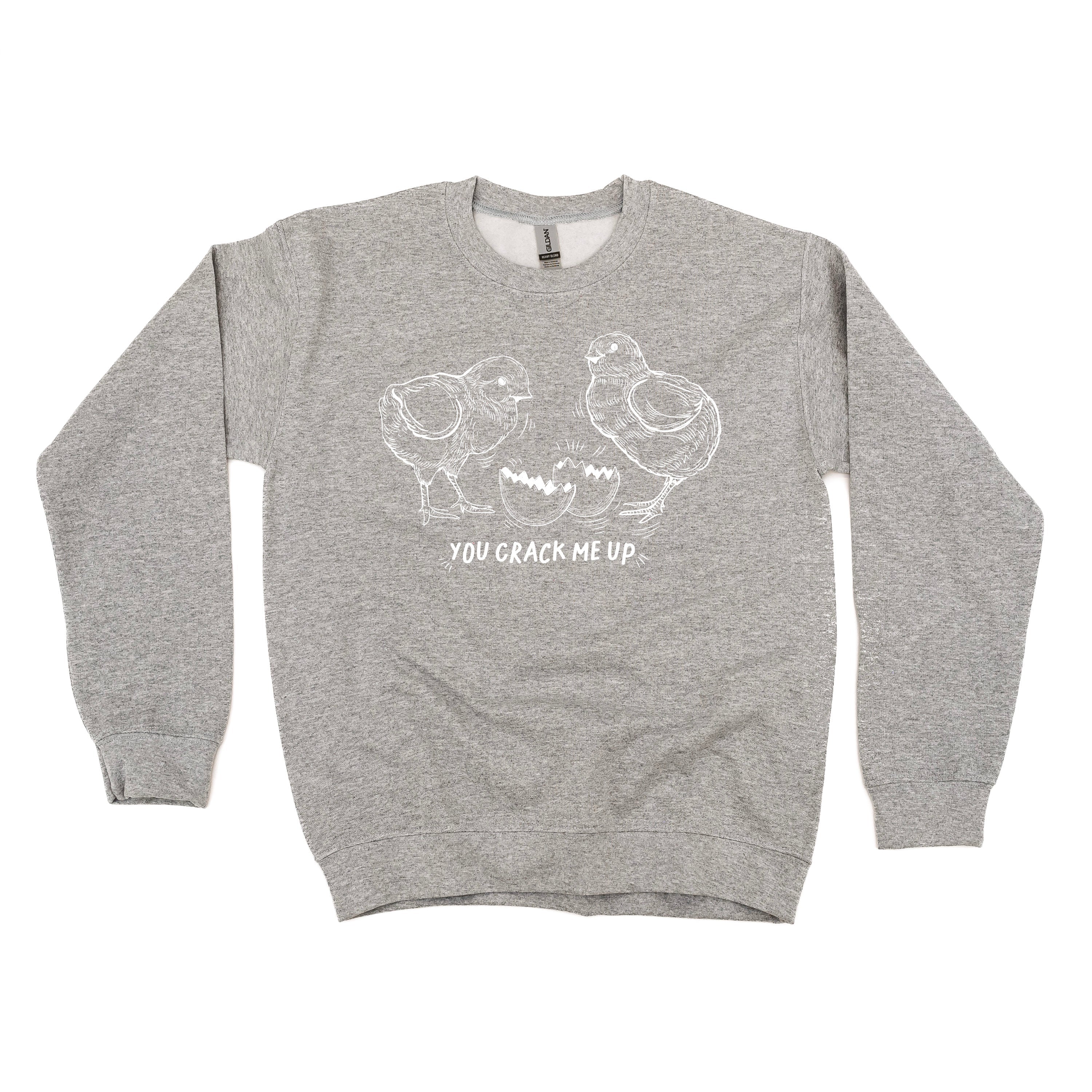 You Crack Me Up - BASIC Fleece Little Mama Shirt Shop LLC